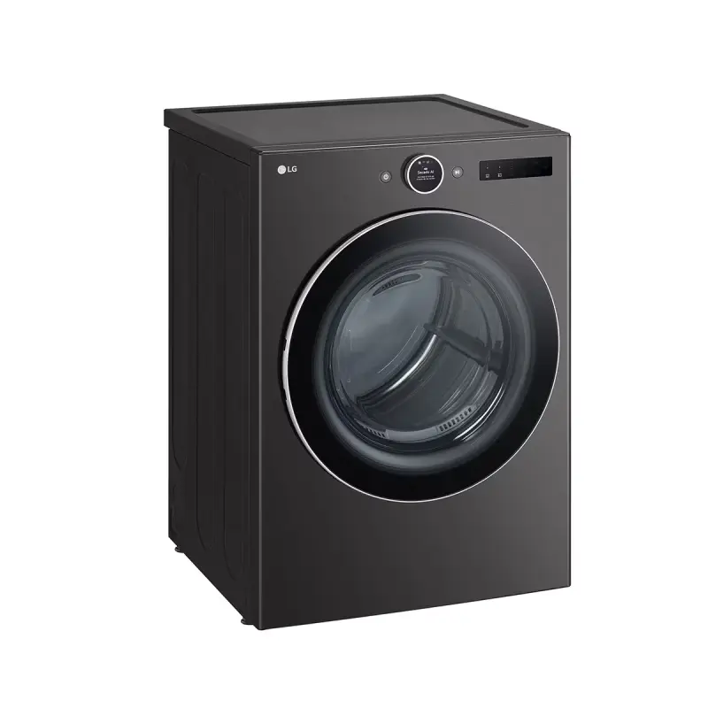 Lg SECADORA A GAS DE CARGA FRONTAL 22KG NEGRO THINQ DF74BFXS6